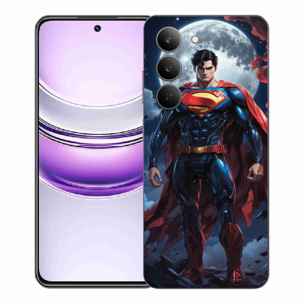 Gelový kryt mmCase na Realme 14x 5G - superman