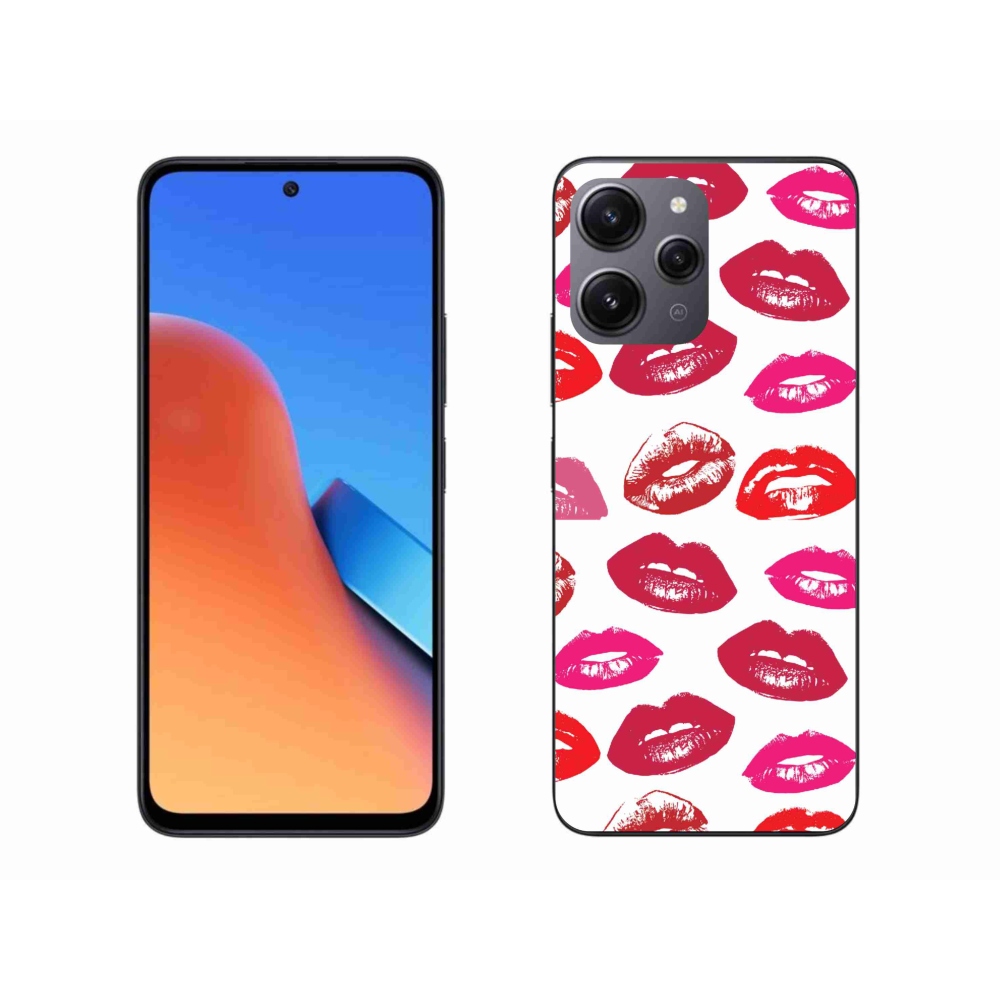 Gelový kryt mmCase na Xiaomi Redmi 12 - rty