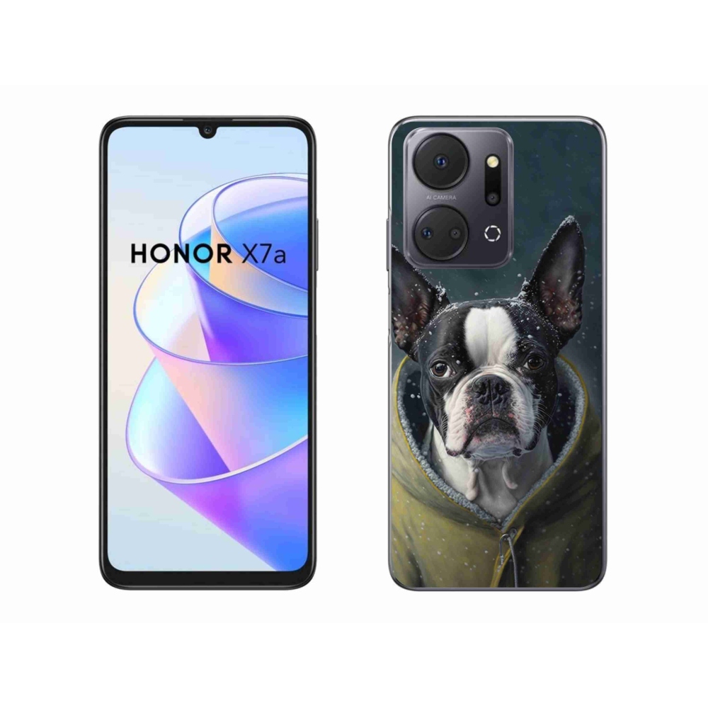 Gelový kryt mmCase na Honor X7a - buldoček