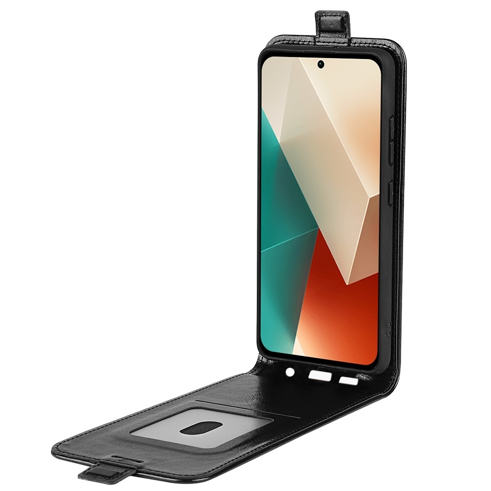 Vertical flipové pouzdro na Xiaomi Redmi Note 13 5G - černé