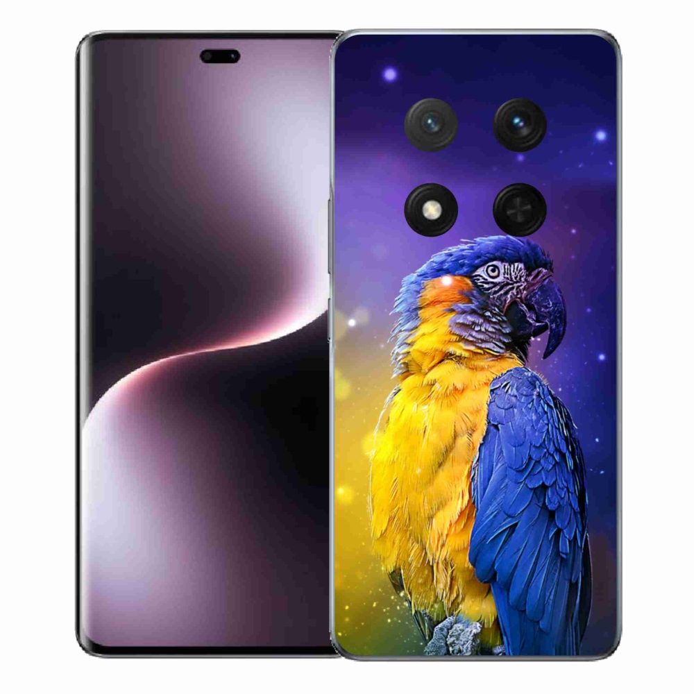 Gelový kryt mmCase na Honor Magic 7 Lite 5G - papoušek ara 1
