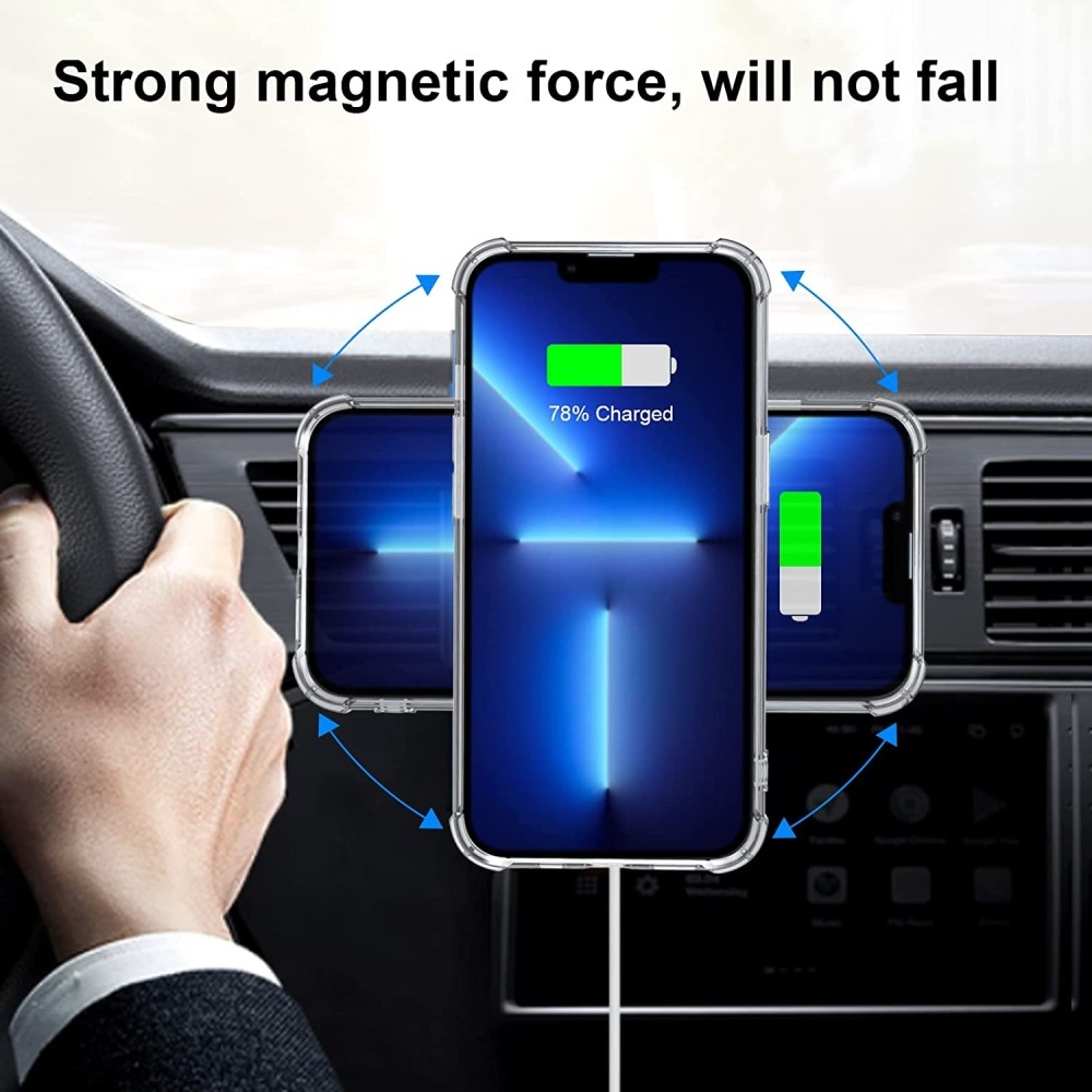Ring nalepovací magnetický kroužek pro MagSafe - bílý