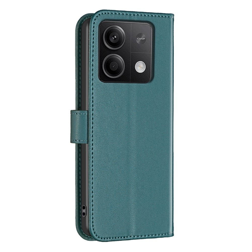 BNF knížkové pouzdro na Xiaomi Redmi Note 13 5G - zelené