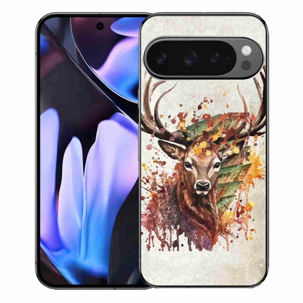 Gelový obal mmCase na Google Pixel 9 Pro XL - jelen 1