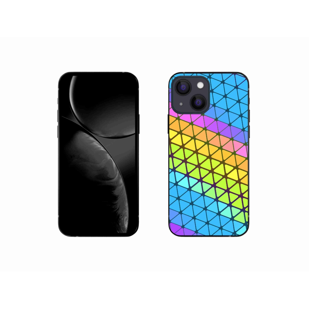 Gelový kryt mmCase na iPhone 13 mini - abstraktní motiv 16