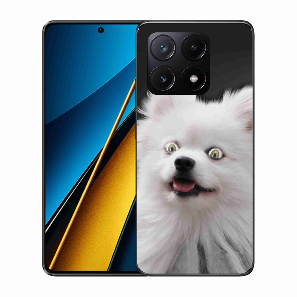 Gelový kryt mmCase na Xiaomi Poco X6 Pro 5G - bílý špic
