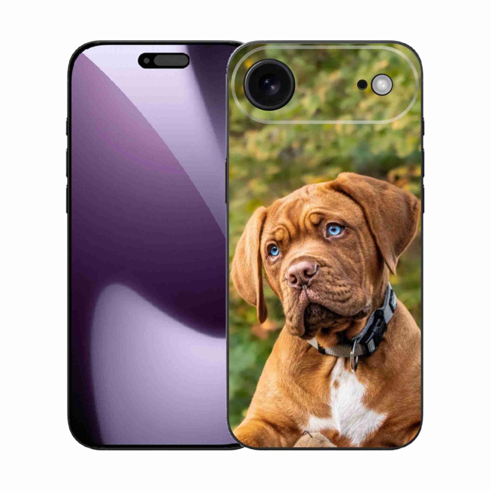 Gelový kryt mmCase na iPhone 17 Air - štěně 