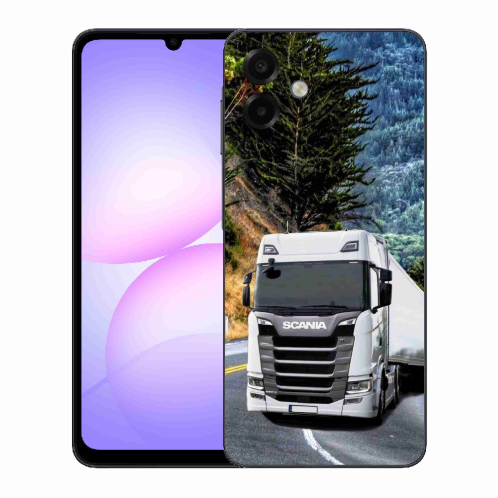 Gelový kryt mmCase na Samsung Galaxy A07 4G - kamion 1