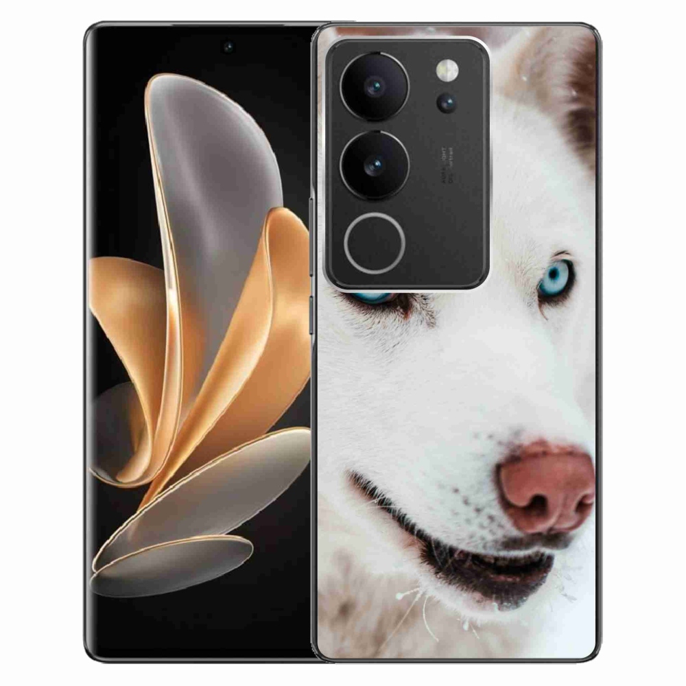 Gelový obal mmCase na Vivo V29 5G - psí pohled