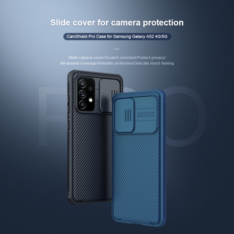 Nillkin CamShield PRO Zadní Kryt pro Samsung Galaxy A52/A52 5G/A52s 5G Black