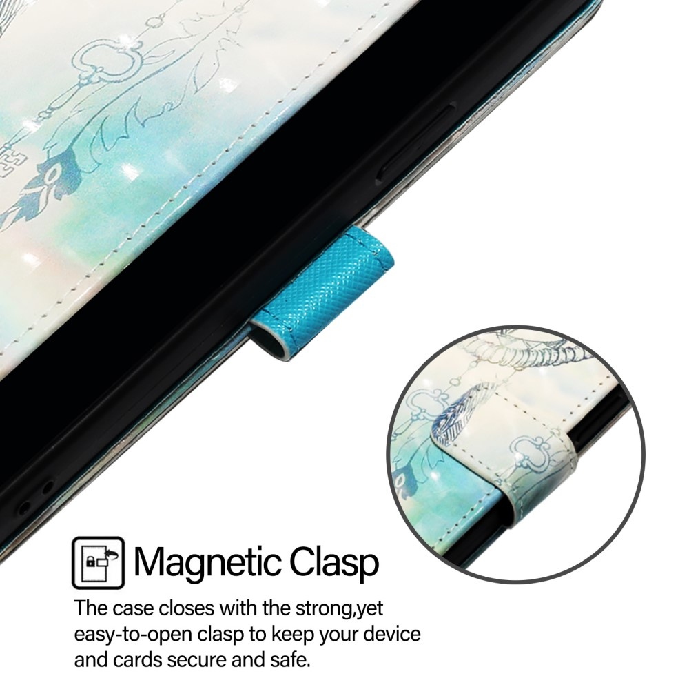 Patte knížkové pouzdro na Samsung Galaxy M55 5G - lapač snů