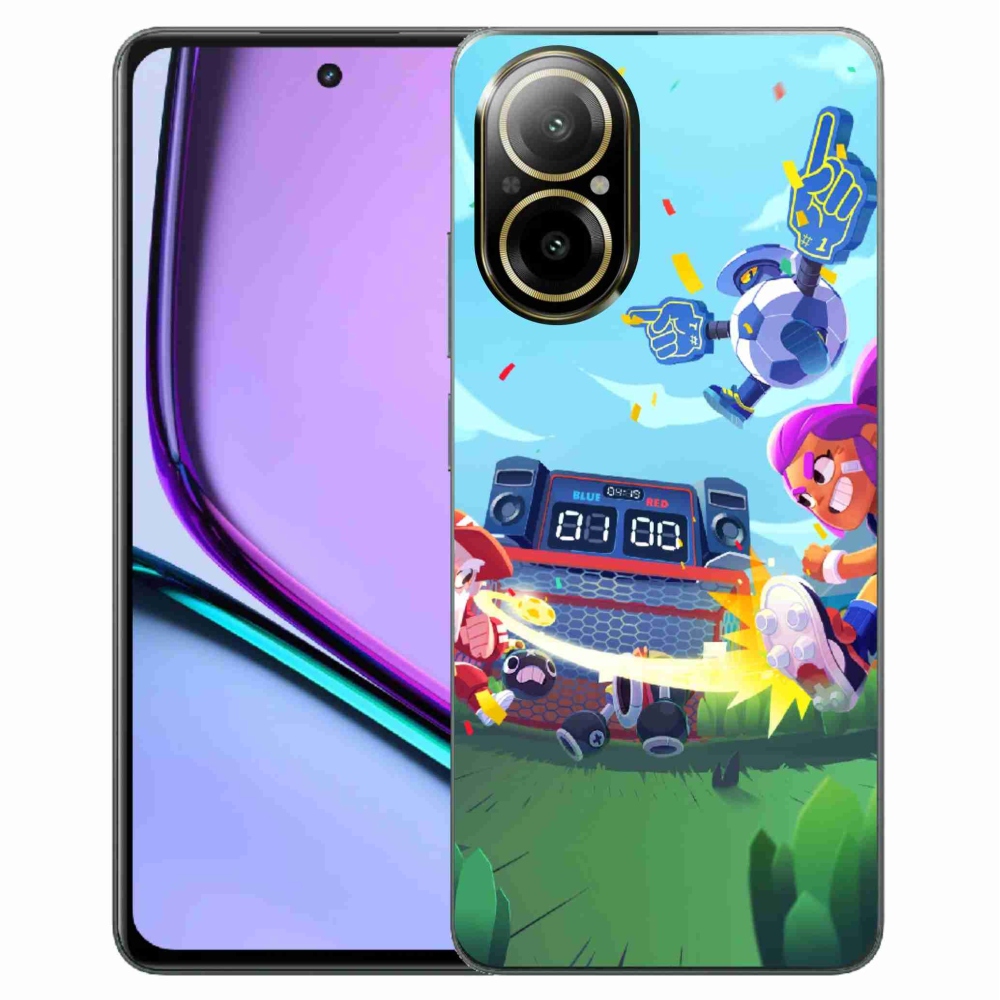 Gelový kryt mmCase na Realme C67 - brawl stars 1