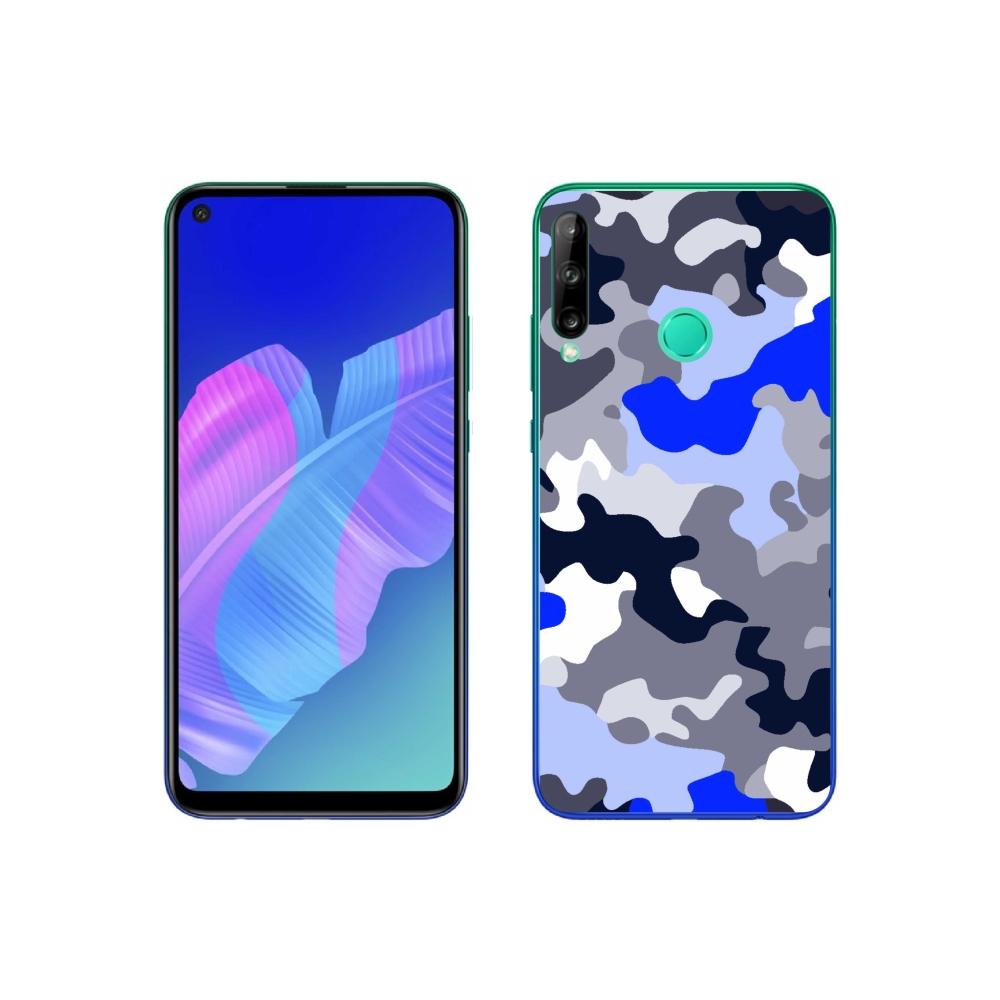 Gelový kryt mmCase na Huawei P40 Lite E - maskáčový vzor 8