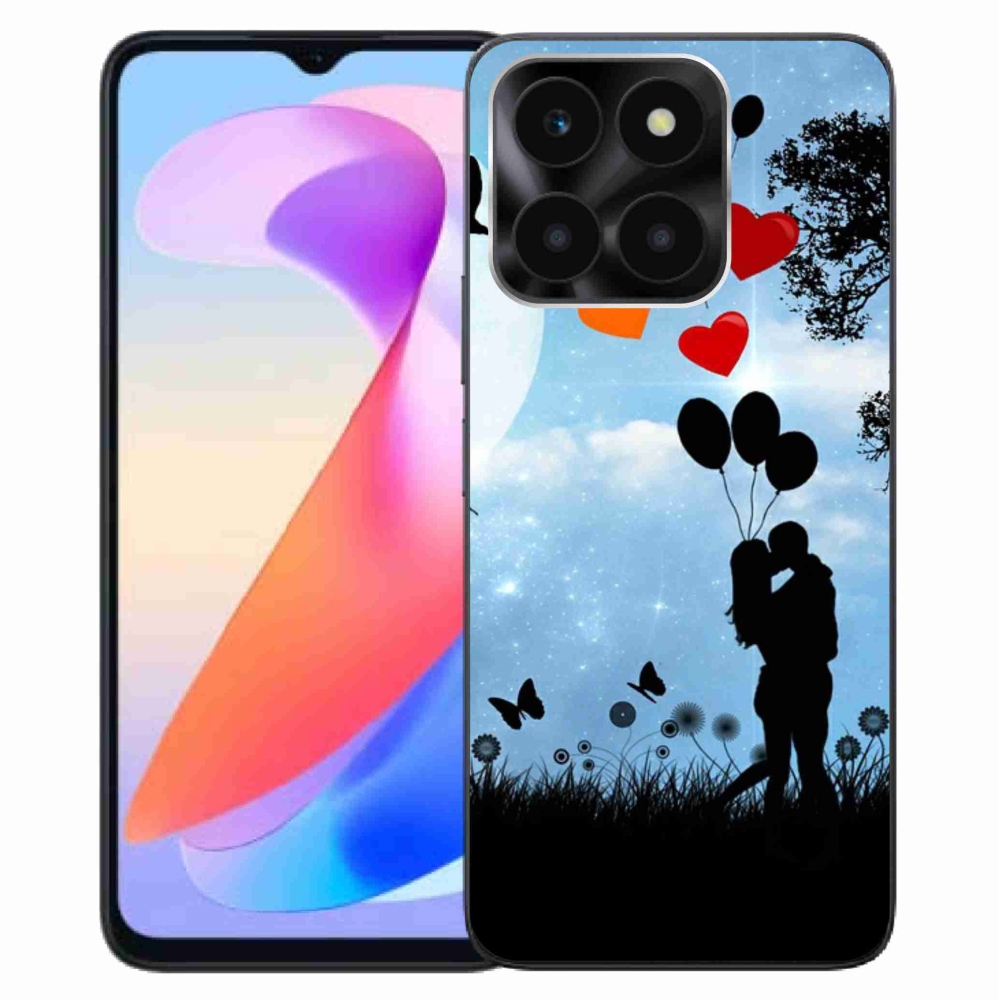 Gelový obal mmCase na Honor X6a - zamilovaný pár