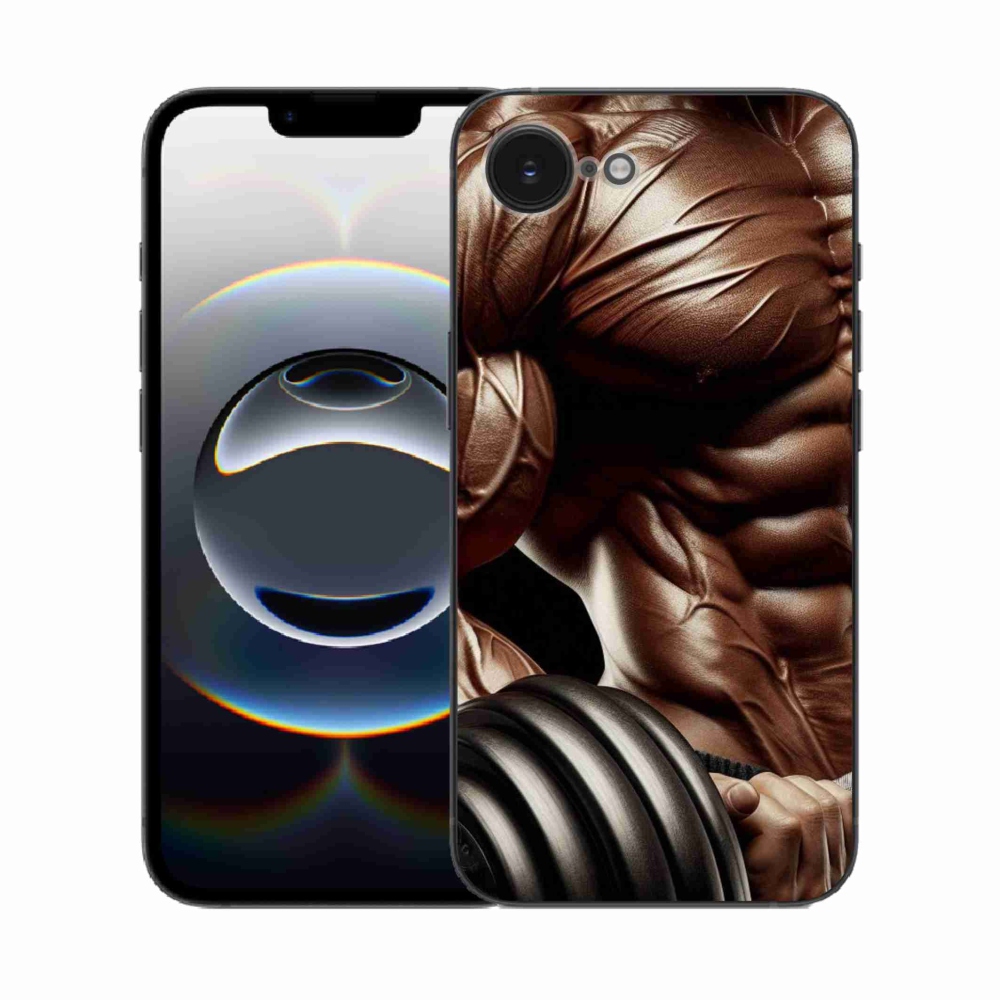 Gelový kryt mmCase na iPhone 16e - posilování 4