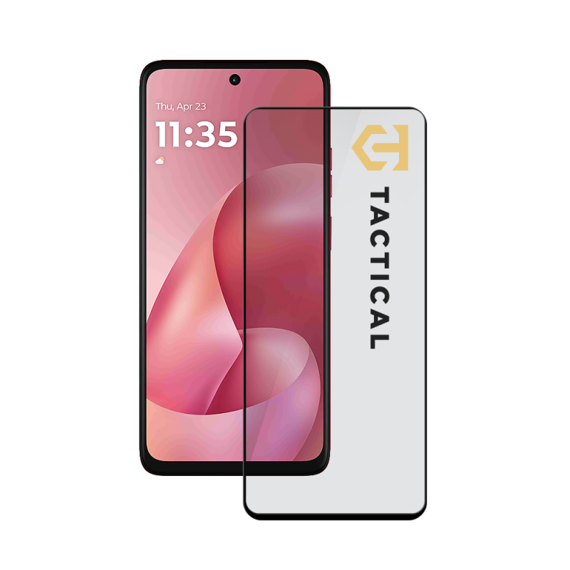 Tactical Glass Shield 5D sklo pro Motorola Moto G57 Power Black 