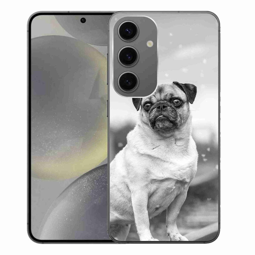 Gelový obal mmCase na Samsung Galaxy S24+ - mops