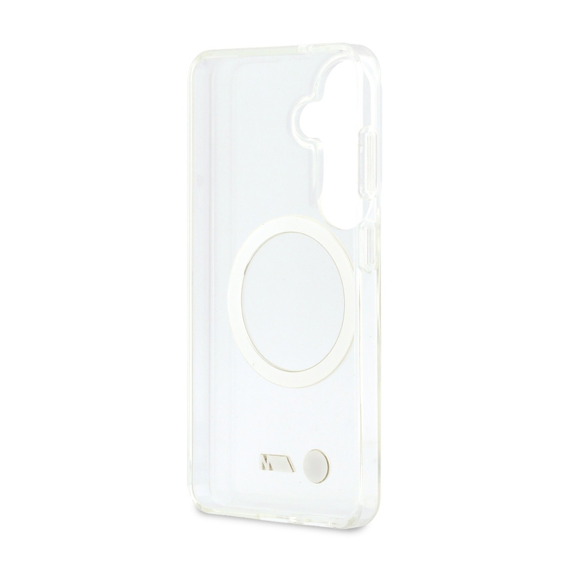 BMW M IML Metal Logo Magnetic Zadní Kryt pro Samsung Galaxy S26 Transparent