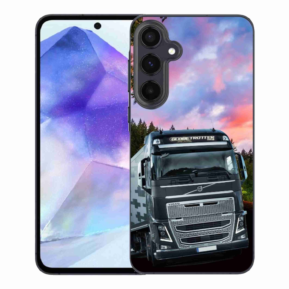 Gelový kryt mmCase na Samsung Galaxy A55 5G - kamion 2