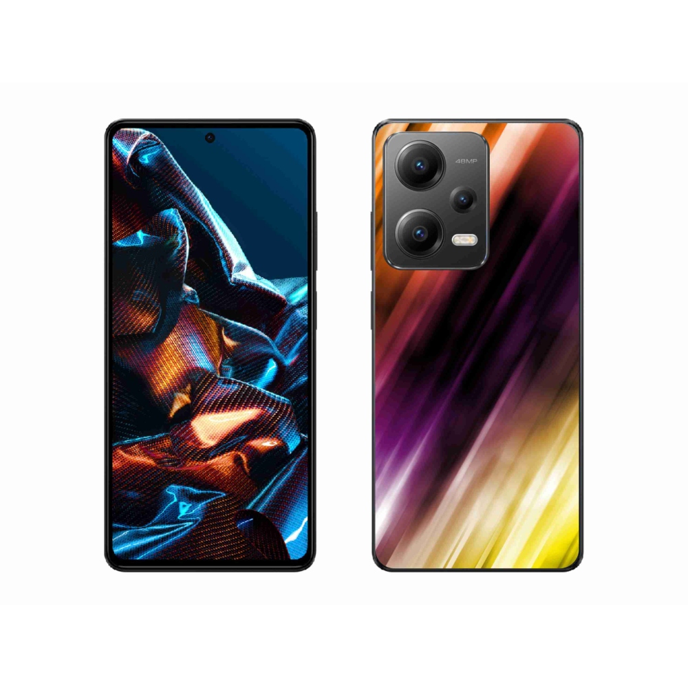 Gelový kryt mmCase na mobil Xiaomi Redmi Note 12 Pro 5G - abstraktní vzor 5
