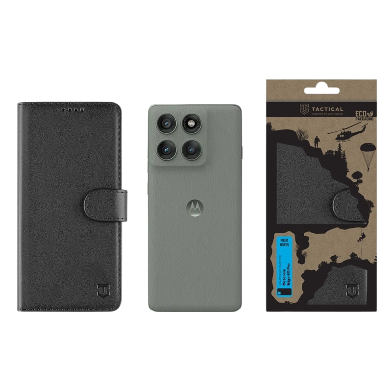 Tactical Field Notes pro Motorola Edge 60 Pro Black