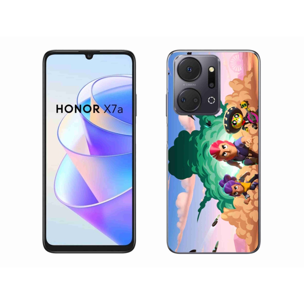 Gelový kryt mmCase na Honor X7a - brawl stars