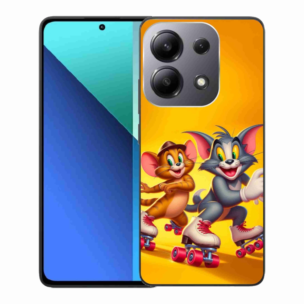Gelový kryt mmCase na Xiaomi Redmi Note 13 - tom a jerry