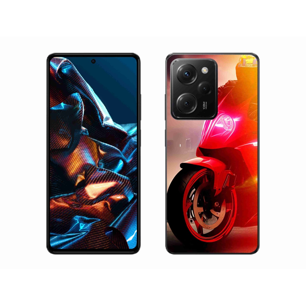 Gelový kryt mmCase na Xiaomi Poco X5 Pro 5G - motorka