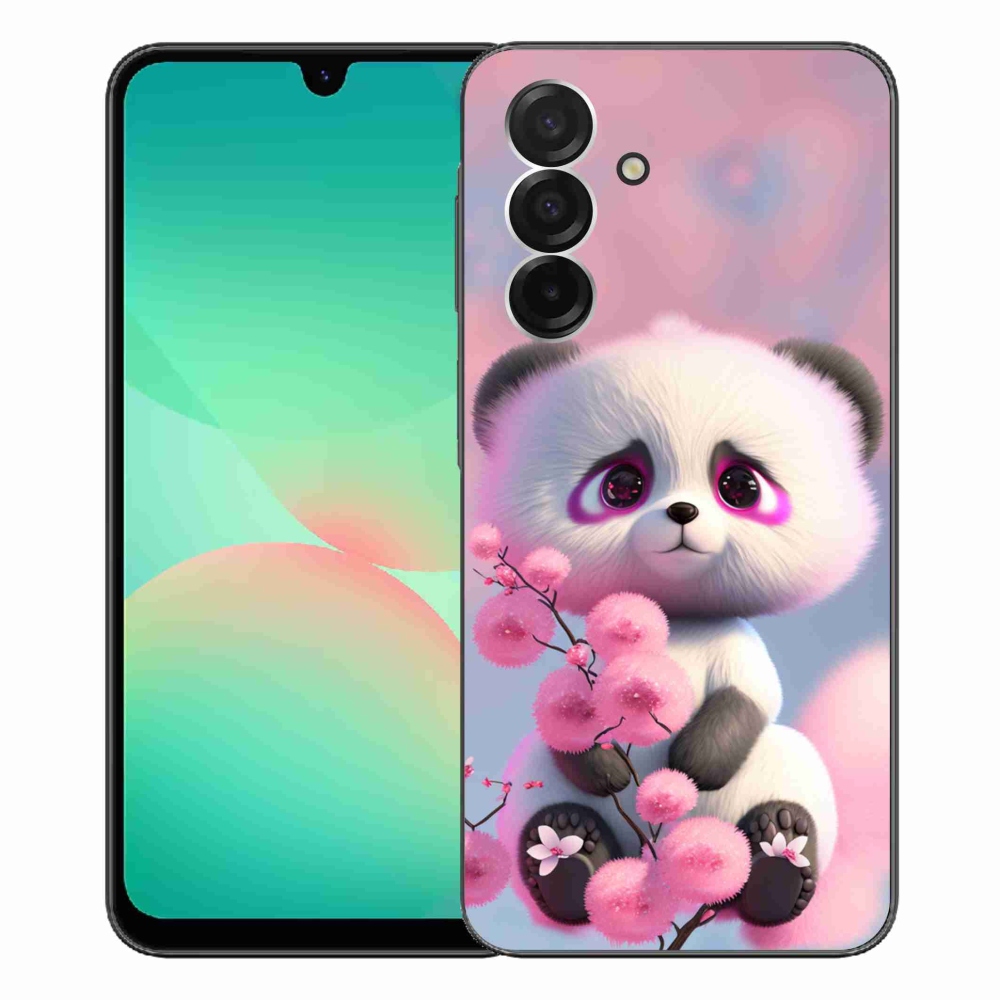 Gelový kryt mmCase na Samsung Galaxy A26 5G - roztomilá panda 1