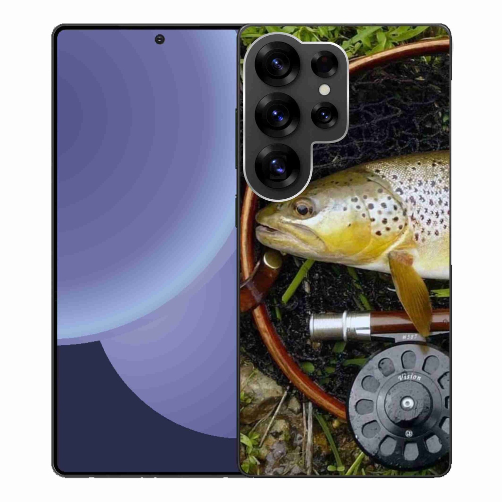 Gelový kryt mmCase na Samsung Galaxy S25 Ultra - pstruh 2
