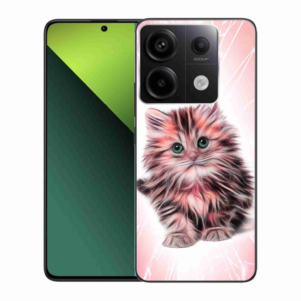 Gelový kryt mmCase na Xiaomi Redmi Note 13 Pro 5G/Poco X6 5G - roztomilé kotě