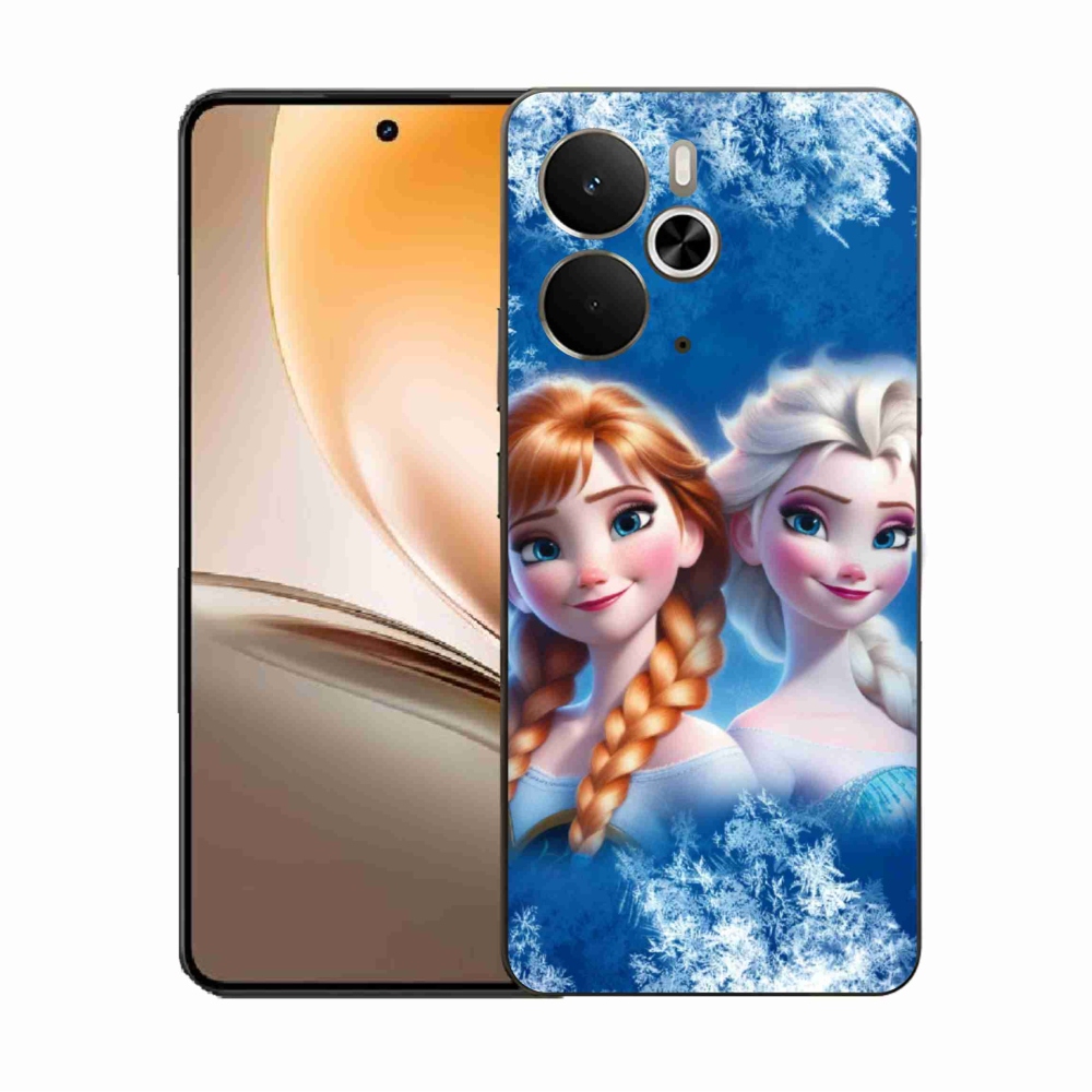 Gelový kryt mmCase na Realme 14 5G - ledové království 2