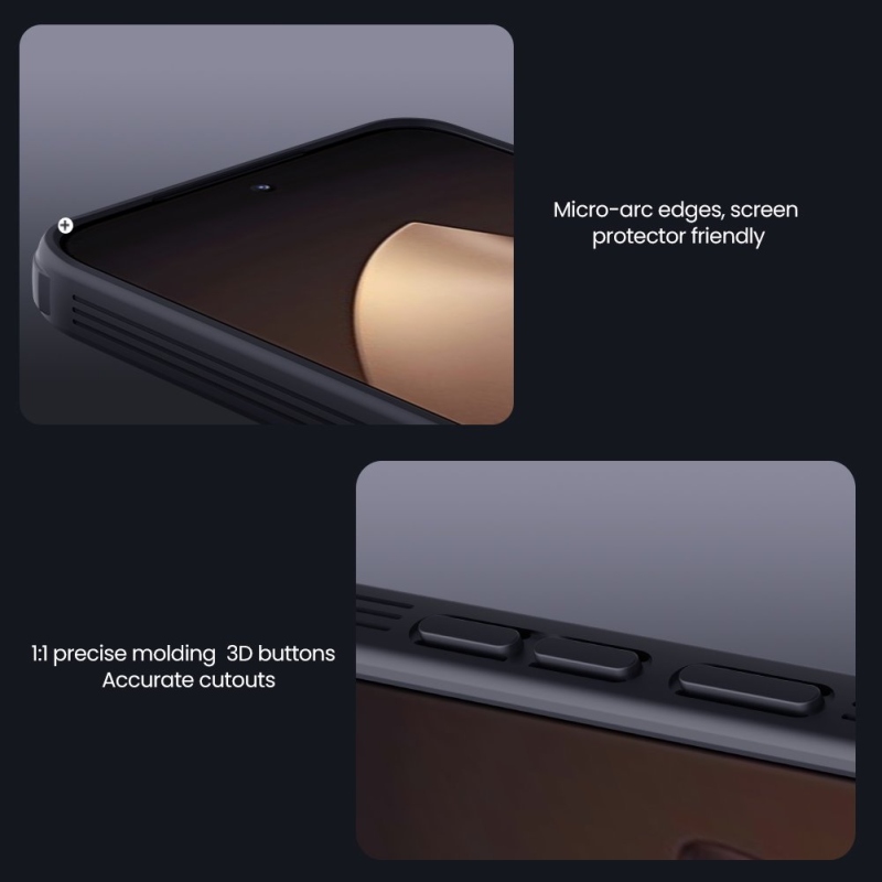 Nillkin CamShield PRO Zadní Kryt pro Xiaomi 15T Pro Transparent Black