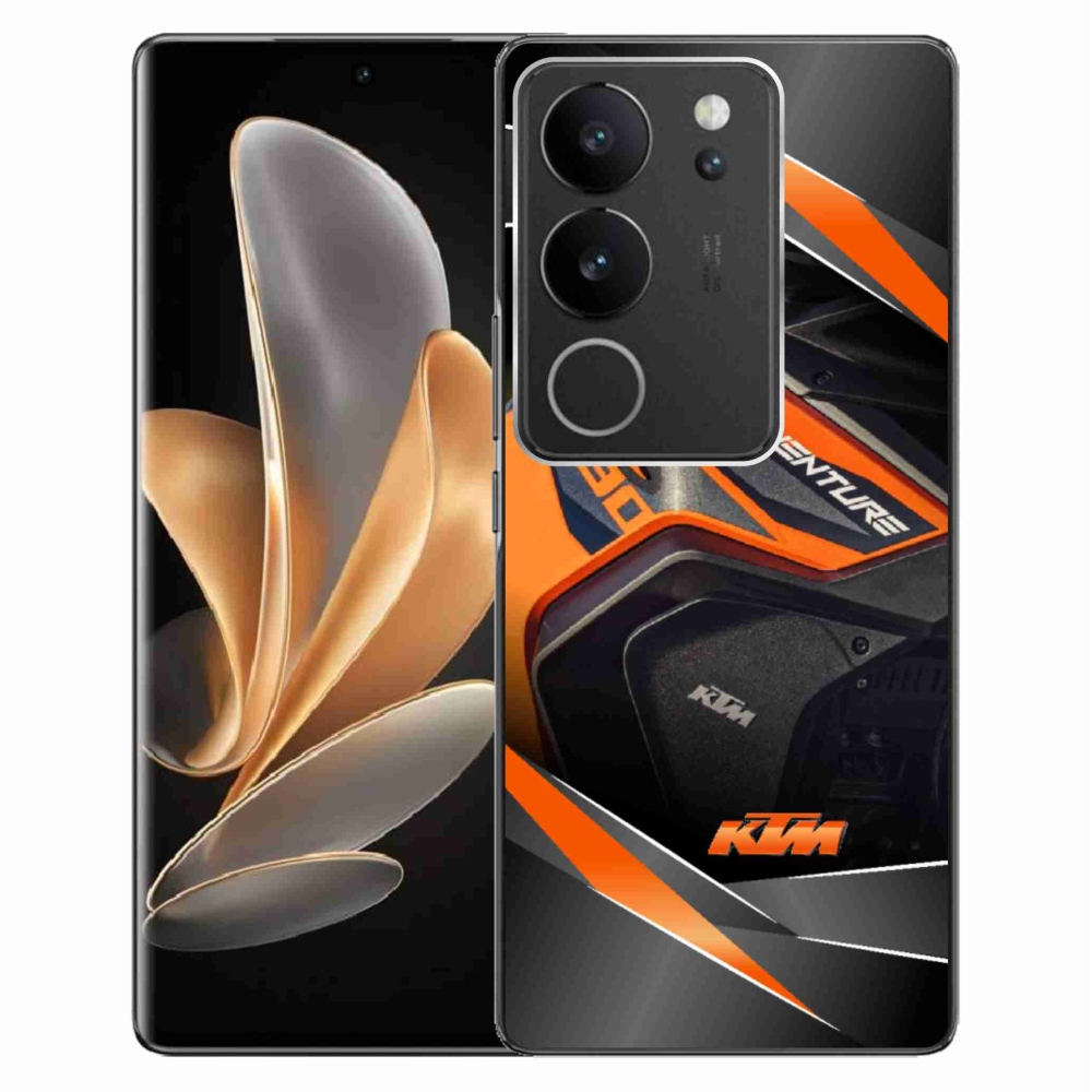Gelový kryt mmCase na Vivo V29 5G - motorka ktm