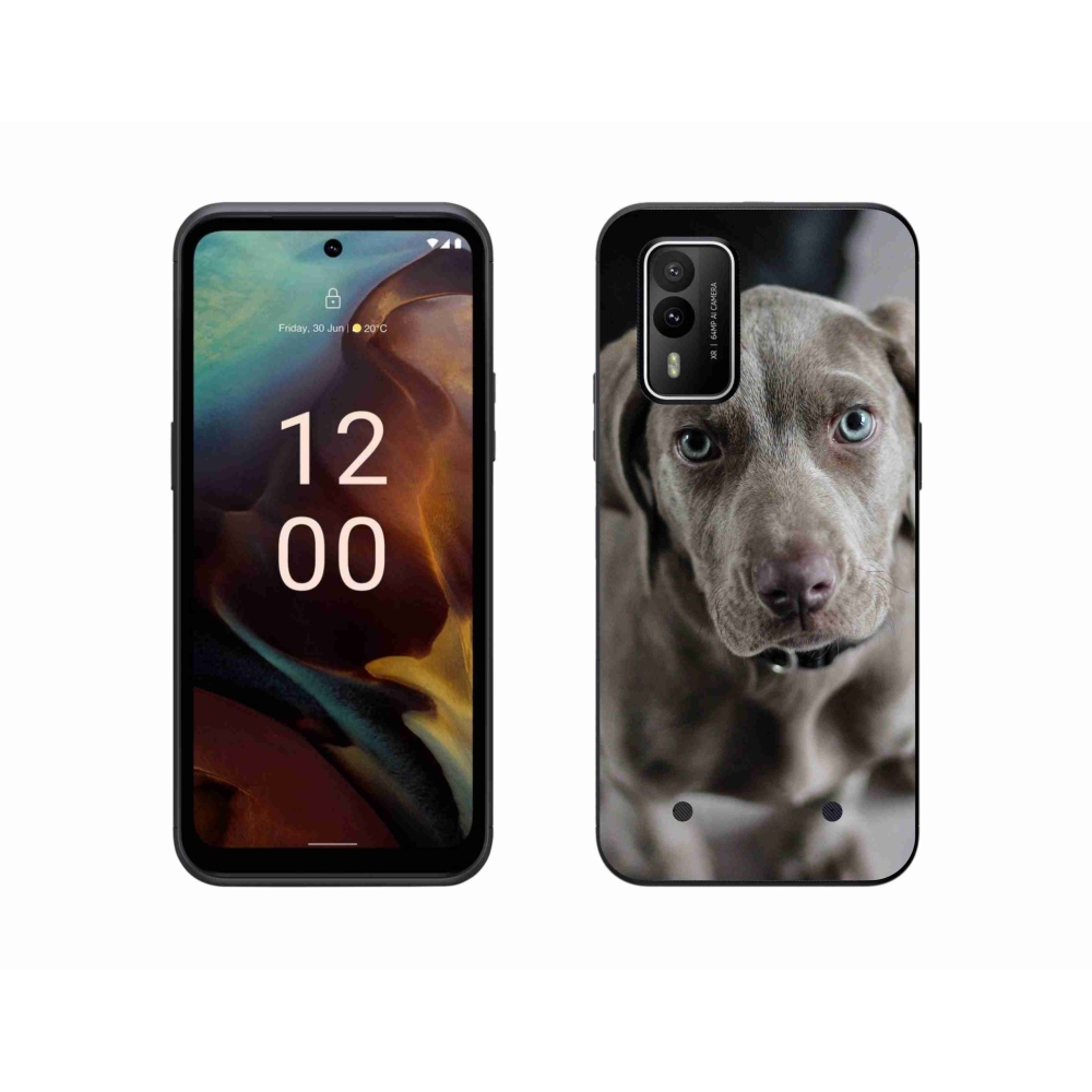 Gelový obal mmCase na Nokia XR21 - výmarský ohař