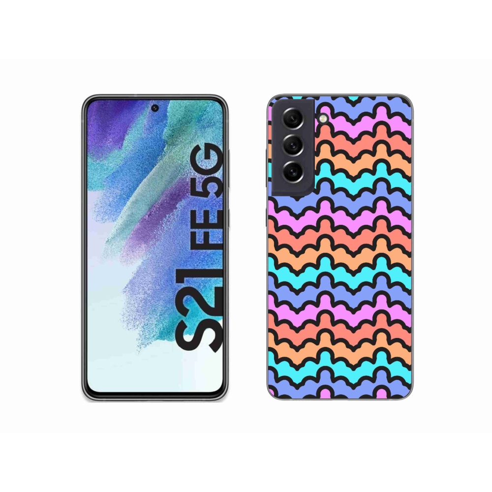 Gelový kryt mmCase na Samsung Galaxy S21 FE 5G - abstraktní motiv 30