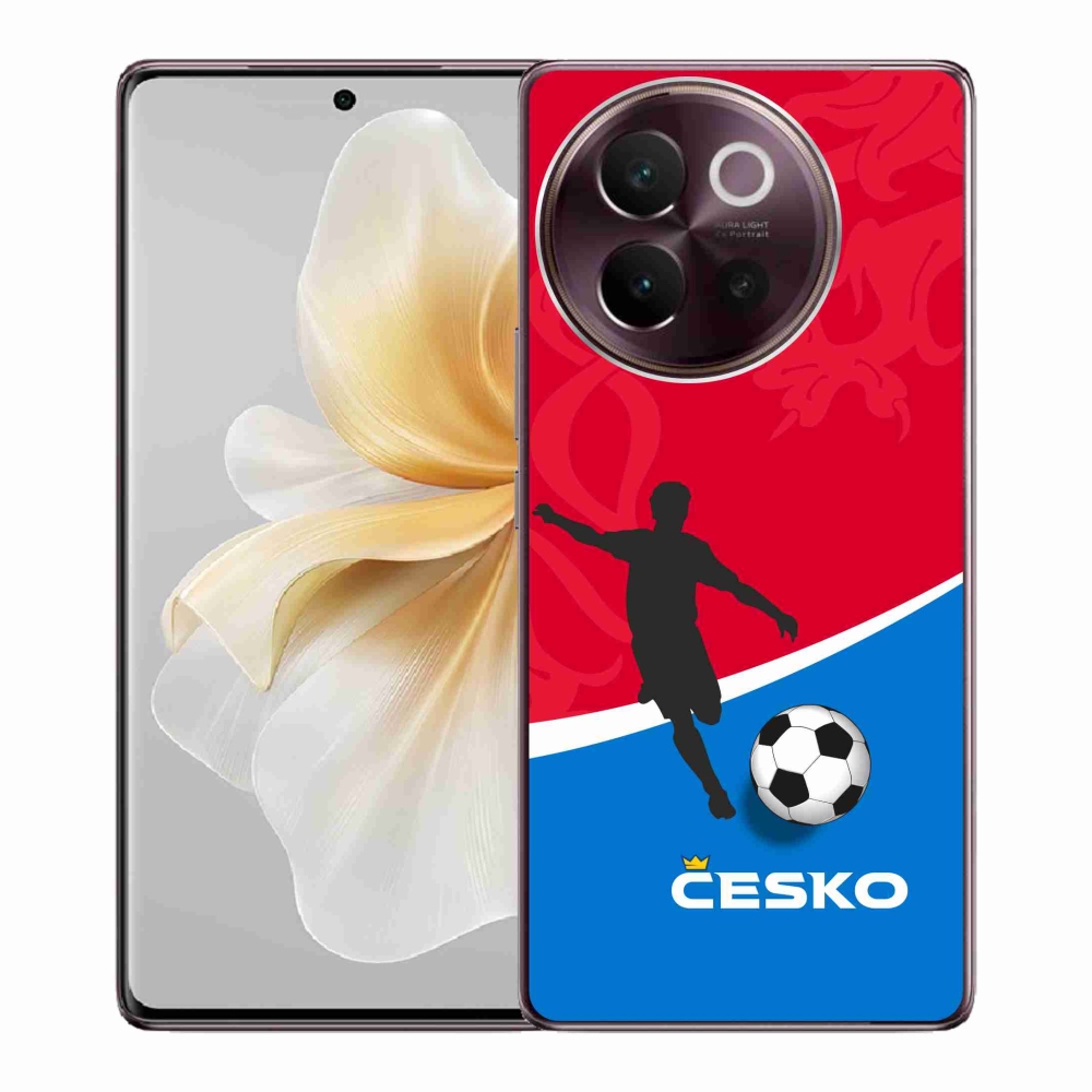 Gelový kryt mmCase na Vivo V40 Lite 5G - fotbal Česko