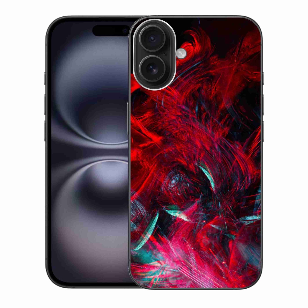 Gelový kryt mmCase na iPhone 16 Plus - abstrakt 16