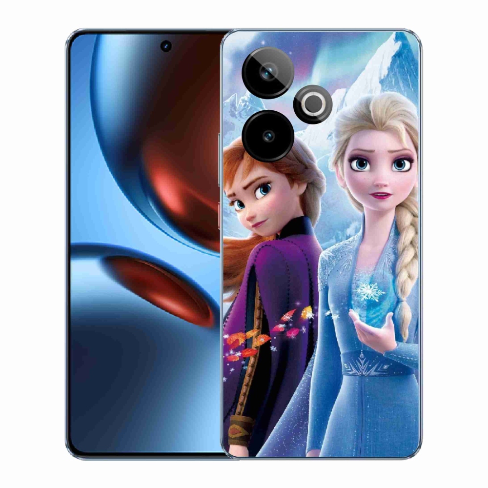 Gelový kryt mmCase na Realme GT 7 5G/GT 7T 5G - ledové království 3
