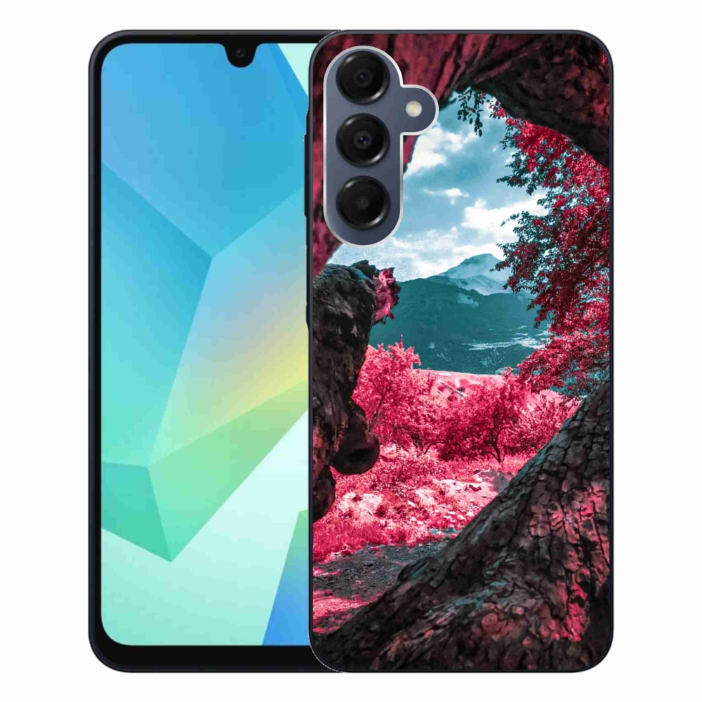Gelový kryt mmCase na Samsung Galaxy A16 4G/5G - výhled na hory