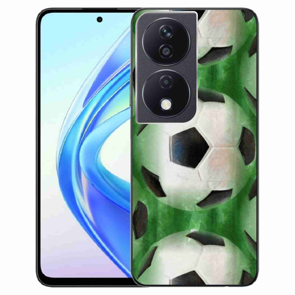 Gelový kryt mmCase na Honor X7b/Honor 90 Smart - fotbalový míč