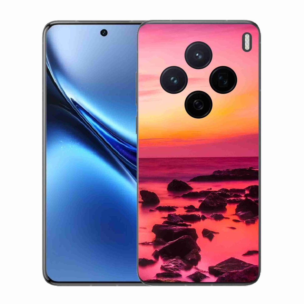Gelový kryt mmCase na Vivo X200 5G - moře a záře