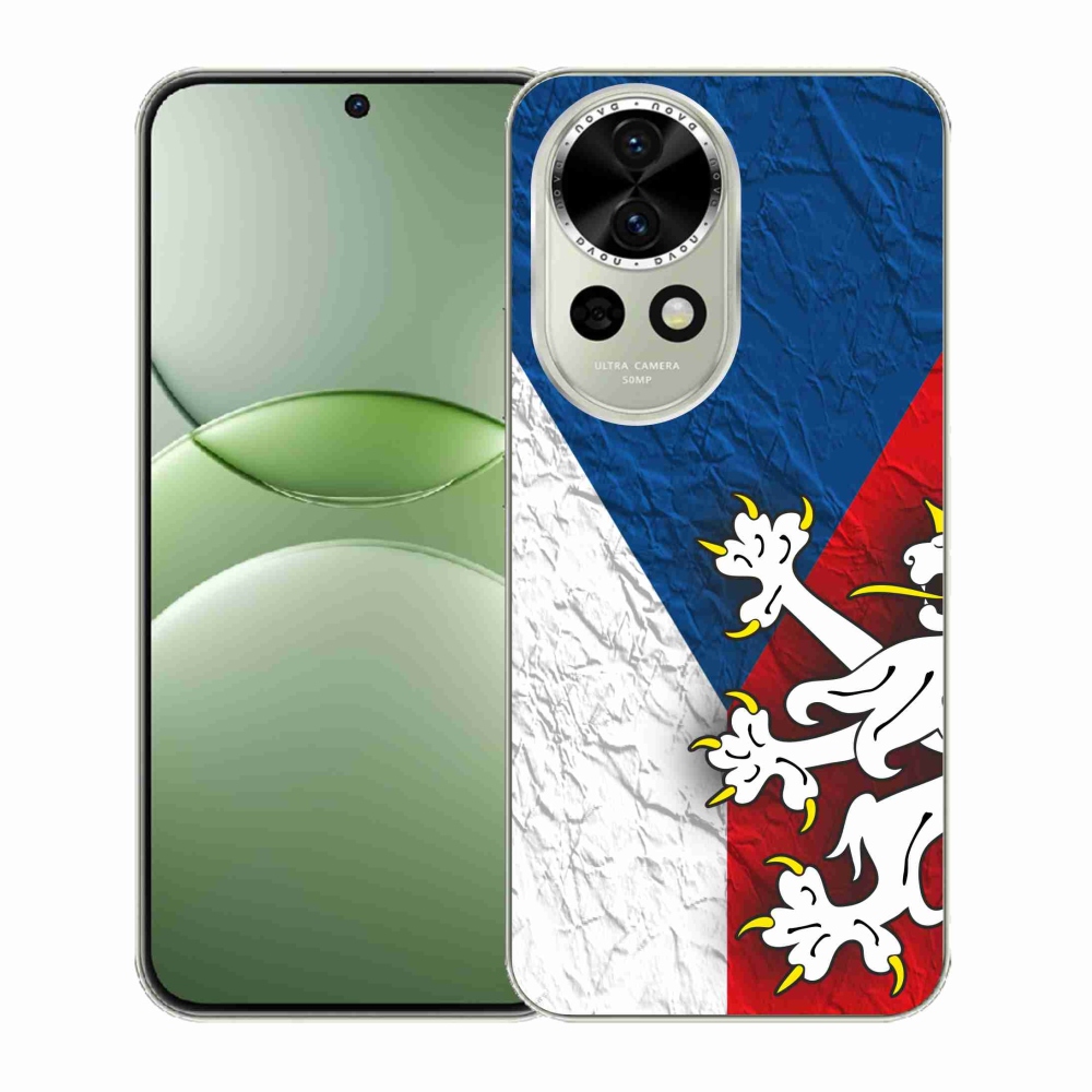 Gelový kryt mmCase na Huawei Nova 13 5G - česká vlajka 1
