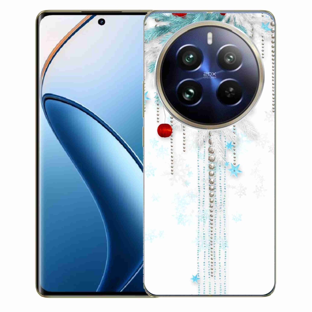 Gelový kryt mmCase na Realme 12 Pro 5G/12 Pro+ 5G - vánoční ozdoby