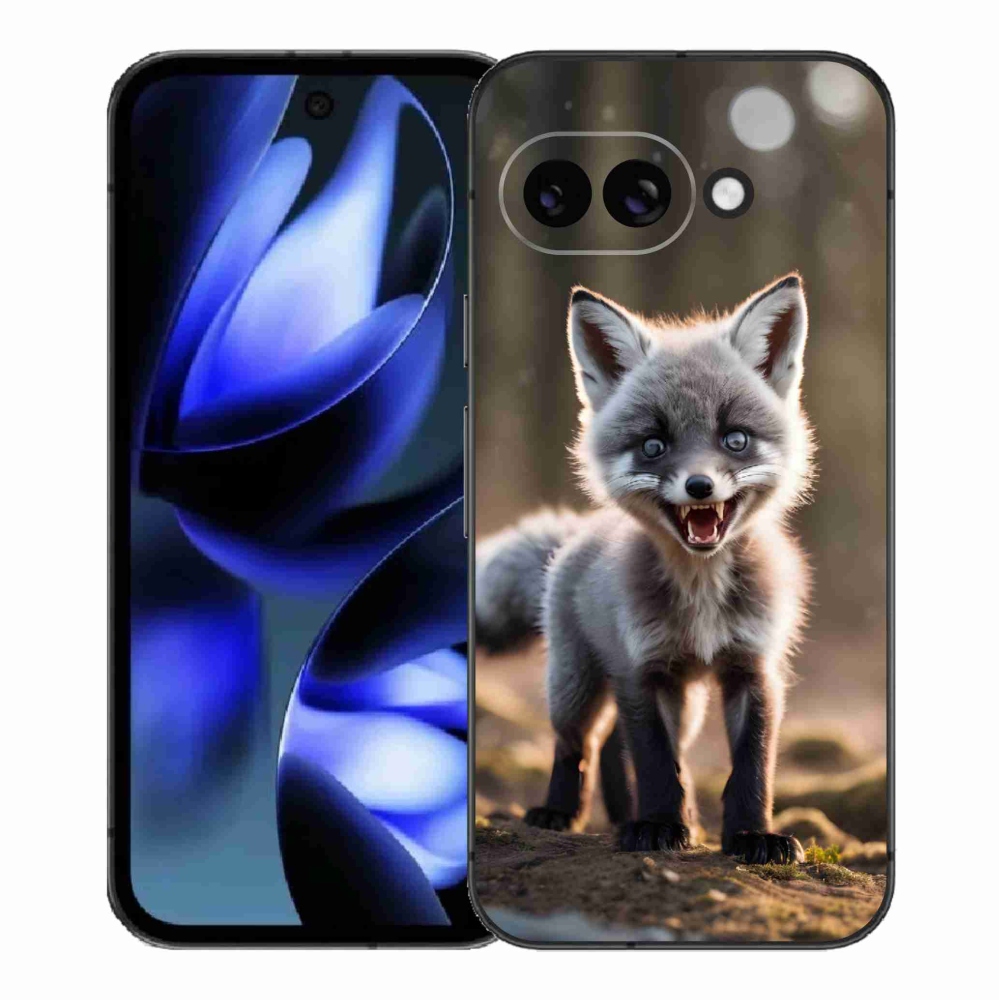 Gelový kryt mmCase na Google Pixel 9a - rozzuřená liška