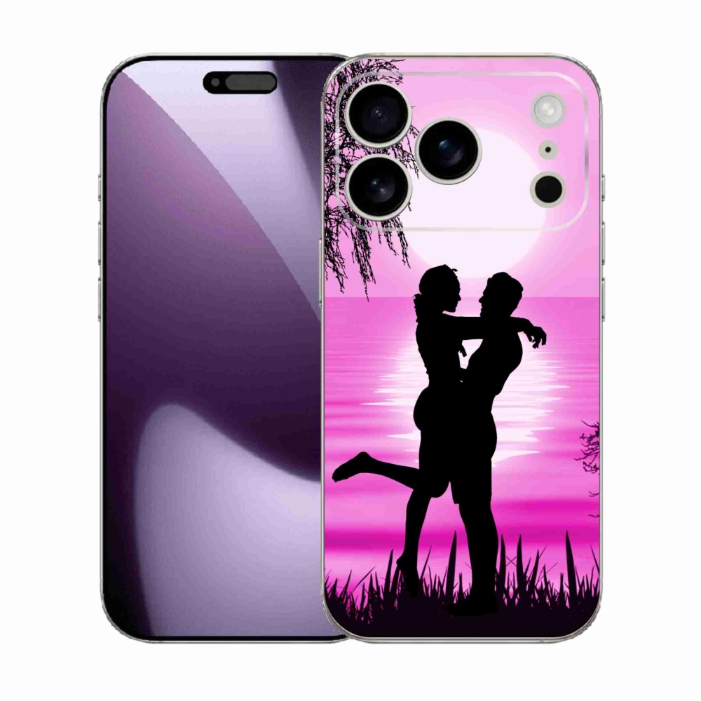 Gelový kryt mmCase na iPhone 17 Pro - západ slunce