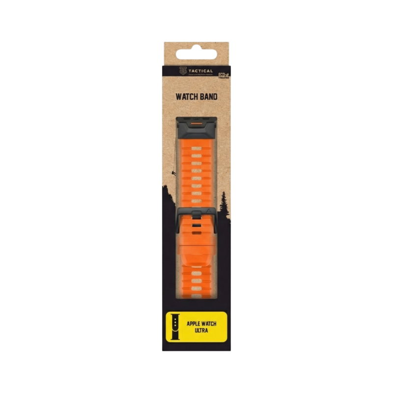 Tactical Tough Band pro Apple Watch Ultra Safety Orange/Black