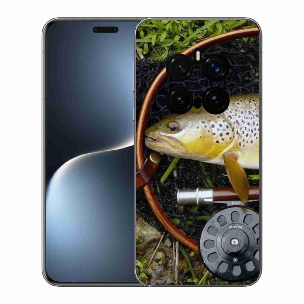 Gelový kryt mmCase na Honor Magic 7 Pro 5G - pstruh 2