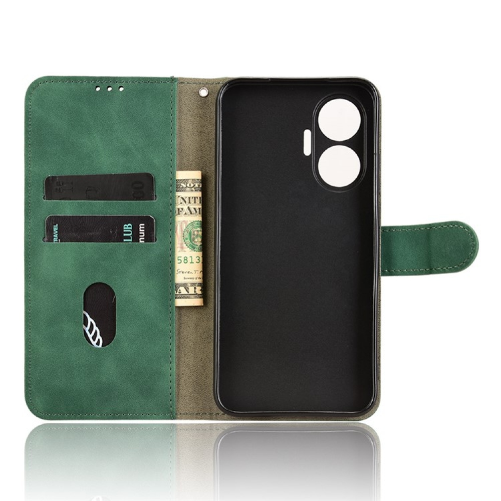 Feel knížkové pouzdro na Xiaomi Poco F7 5G - zelené