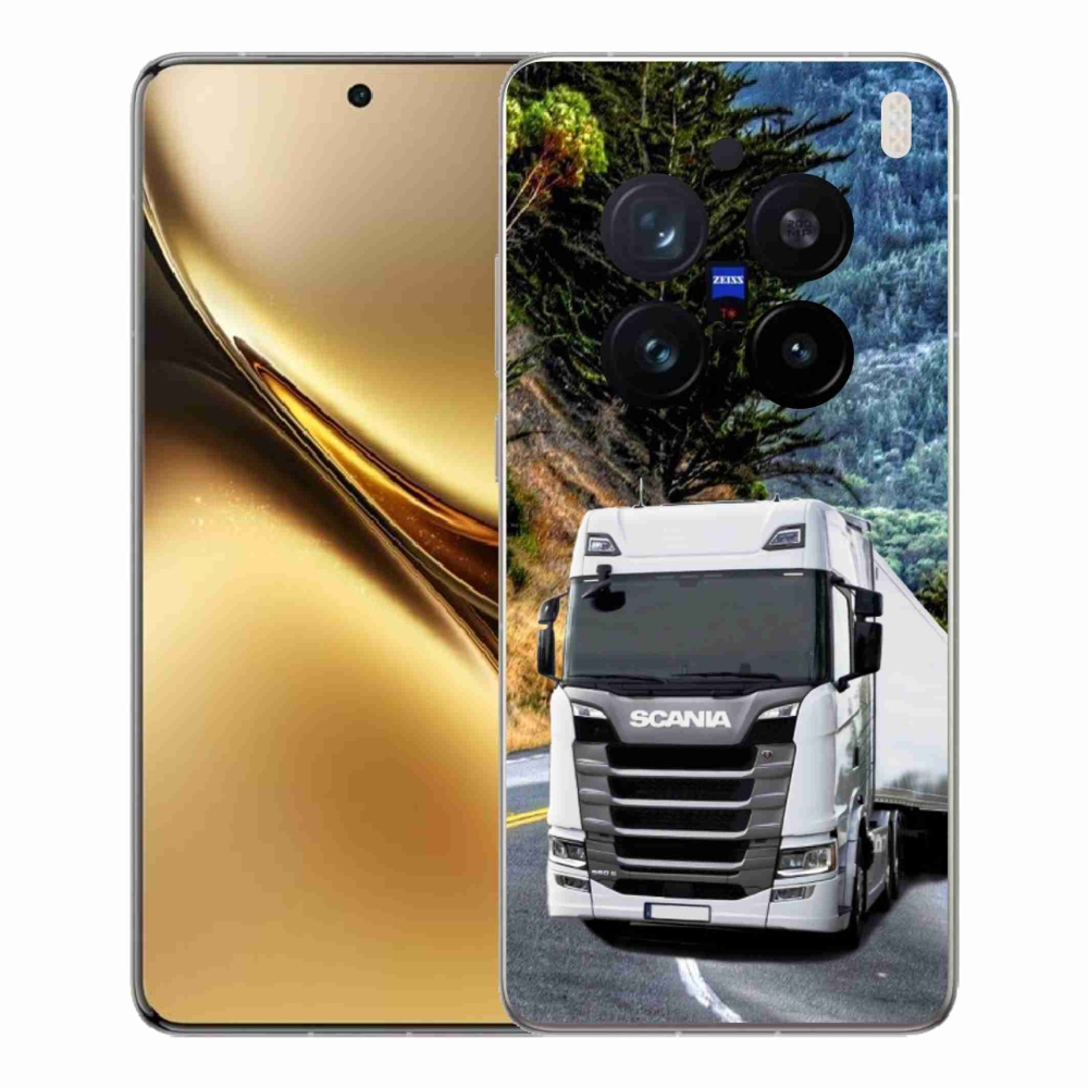 Gelový kryt mmCase na Vivo X200 Pro 5G - kamion 1
